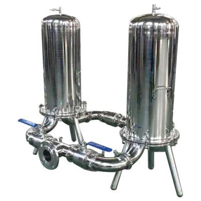China Pressure Rating 2-10bar and Max Flow Rate 27%-80% Filter Mesh Fuel Filter Housing for sale