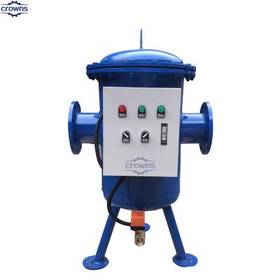 China PLC Fully Automatic Industrial Water Filter Self Cleaning Filter for Circulating Water Pipeline à venda