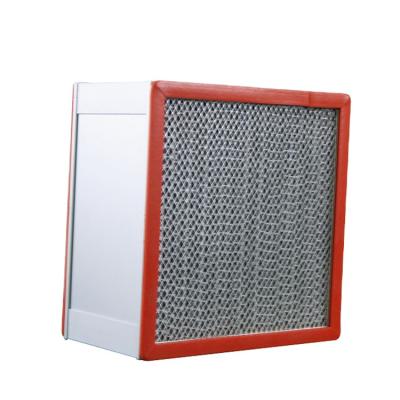 China Construction Panel Or Box - Industrial Particulate Air Filter with 99.99% Leakage Test for sale