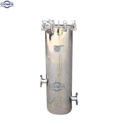 China SS316 Casca de filtro de cartuchos múltiplos 10 20 Casca de filtro de água de cartuchos à venda