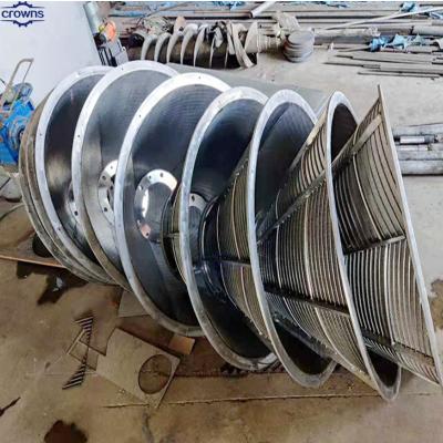 China SS 304 316L Wedge wire centrifuge basket for centrifuge machine for sale