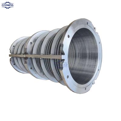 China Wedge Wire Screen Mesh Tube Stainless Steel Wire Wrapped Metal Filter Cylinder Liquid Filter Johnson for sale