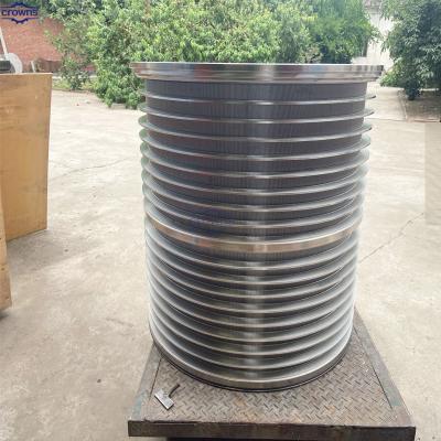 China Paper machinery spare parts pressure inflow screen basket used for pressure screen for sale