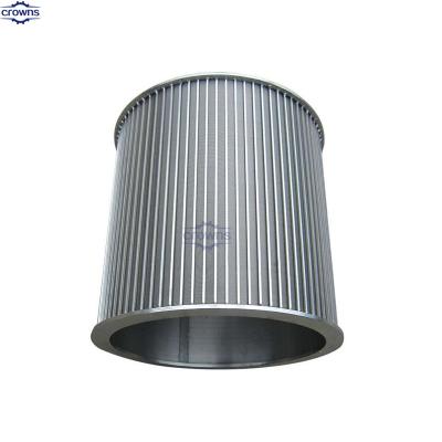 China Customized Ss 304 316 Stainless Steel Wire Mesh Steel Sintered Metal Tube Filter Element for sale