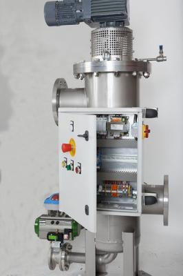 China Precisión del filtro 5-100μm Filtro automático de autolimpieza con y potencia del filtro 0,75-7,5KW en venta