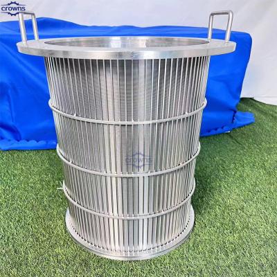 China Customized Wedge Wire Baskets for 3.2mm Slot Length Requirement for sale
