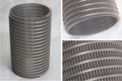 China 2 * 4mm de perfil de alambre de centrifugadora cesta de espesor personalizado de acero inoxidable en venta