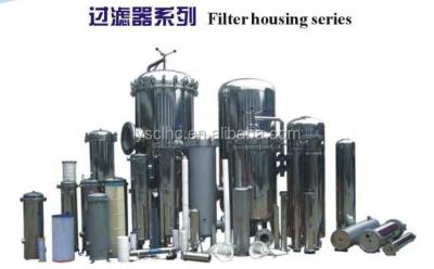 China Bag Filter Fuel Filter Housing with and 1/4NPT Vent for sale