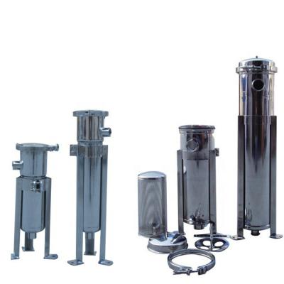 China Casas de filtro de bolsas de acero inoxidable para filtración precisa de partículas de 25-350 micrones en venta
