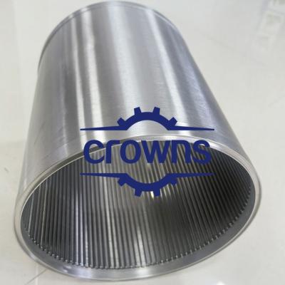 China Water Well Screen Pipe For Well Drilling, Continuous slot wedge wire screen filter tube for sale