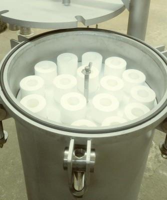 China Cartuchos clásicos de filtro de agua con entrada y salida de tres pinzas en venta