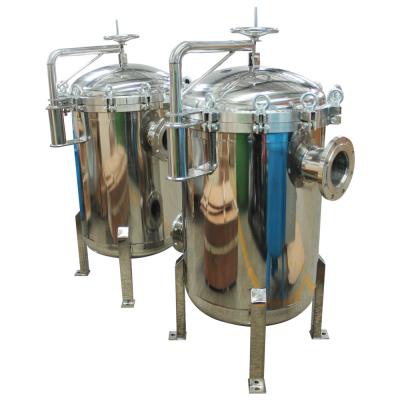 China Single Bag Or Multi-bag Industrial Water Filtering with Large Filter Capacity for sale