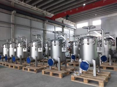 China Presión máxima de funcionamiento 6,0 bar 87 psi carcasa de filtro de alta presión para una presión nominal de 2-10 bar en venta