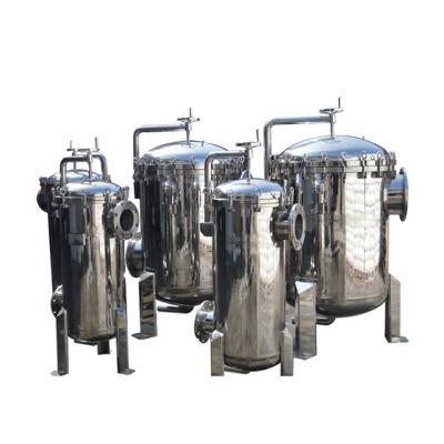 China Wanddikte 1,5-5 mm Industrieel waterfilter voor filtersak Filtratierate 10 Te koop