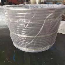 China Customized Triangle Wedge Wire Centrifuge Basket with Polishing for sale