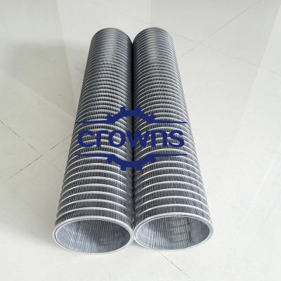 China 316 316L acero inoxidável fio adaptador conexão de fio de cunha filtro de tela cartucho fio de cunha filtro tubo à venda
