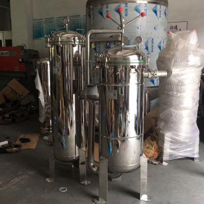 China Casilla de filtro de cartucho múltiple para filtración industrial de superficie pulida espejo en venta