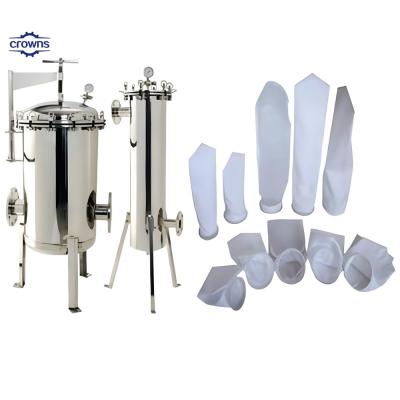 China Portable Multipurpose stainless steel Bag Filter Housing Single Bag Filter For Water Treatment Milk Filter for sale