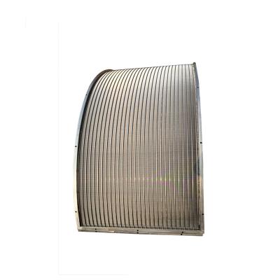 China Sieve Screen Wedge Wire Slotted Screen Sieve Bend Screen for sale