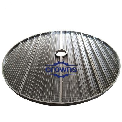 China Stainless Steel Wedge Wire False Bottom Screen Filter Mesh For Lauter Tun Brewing Tank Kettles à venda