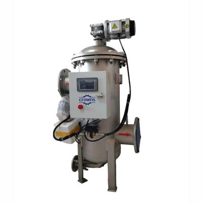 China Equipamento de filtragem industrial Filtro automático de auto-limpeza Tecnologia de escova para remover de 100 a 2000 microns S à venda