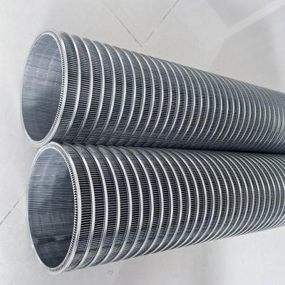 China 304 316L Stainless Steel Johnson Water Well Screen Pipe 6 8 10 12 Inch Filter Meshes en venta
