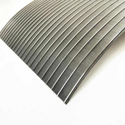 Chine Run Down Plate Filter Side Hill Curved Strainer Sieve Bend Screen Wedge Wire Arc Screen à vendre