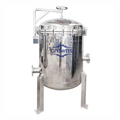 China Industrial Filtration Equipment Multi Bag Liquid Filter Housing for sale