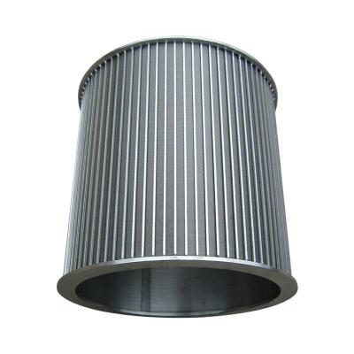Chine Stainless Steel 304 316 Wedge Wire Screen Sieve Mesh Johnson Well Screen Pipe For Water Purification à vendre