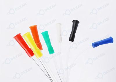 China Male Homecare Hot Curve PVC Nelaton Catheter 18Fr Radiation Sterilization for sale