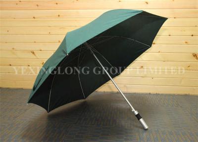 China Auto Open Green Straight Handle Umbrella Corporate Logo Golf Umbrella 27