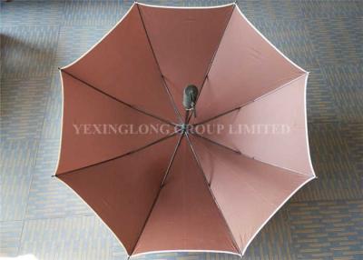 China El paraguas de la lluvia del golf de la protección de Sun, Overlock cose el paraguas para mujer del golf del palillo en venta