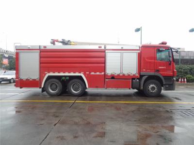 China 265kw 6x4 Drive Water Tanker Fire Truck 12000kg Tank Mercedes Benz Chassis for sale