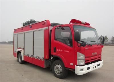 Chine Camion de pompiers de délivrance d'éclairage d'entraînement d'ISUZU 4x2 avec le générateur 50Kw et deux lampes principales à vendre
