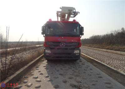 China 32m Height Max Loading 23700Kg Water Tower Fire Truck with 4800kg Water Tanker for sale