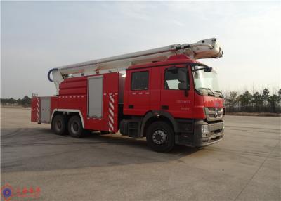 China Three Functions Heavy Duty Water Tower Fire Truck 39 Ton 32 Meter Working Height for sale