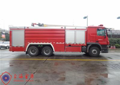 China High Capacity Pumper Stainless Steel Water Tanker Fire Trucks Power 265KW for sale