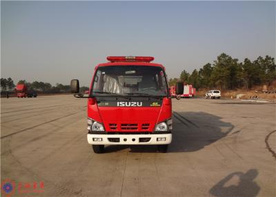 Китай Пожарная машина топливозаправщика воды строба установленная светами с гидравлической муфтой контроля продается
