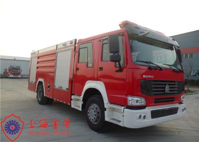 China 20 Ton Loading 4x2 Water Tanker Fire Truck Flat Top Four Door Lengthen Cab for sale