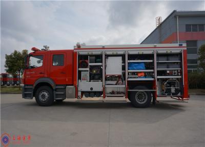 China 4x2 Drive Large Cab Manual Transmission Gearbox Emergency Fire Rescue Vehicles for sale