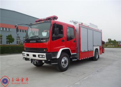 China Isuzu Chassis 4x2 Drive Emergency Rescue Vehicle with 13KW Honda Generator for sale