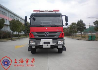China Six Seats Emergency Fire Pumper Truck , Direct Injection Engine Industrial Fire Truck for sale