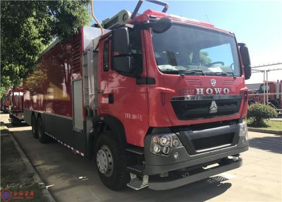 China 6x4 Drive Two Seats Long Distance Water Supply Fire Truck with Auto Takeup Hose for sale