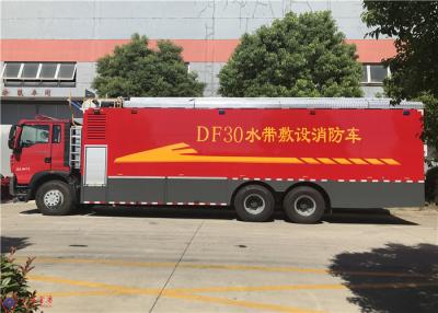 China 6×4 Pumper van de aandrijvingsWatervoorziening Brandvrachtwagen Over lange afstand Te koop