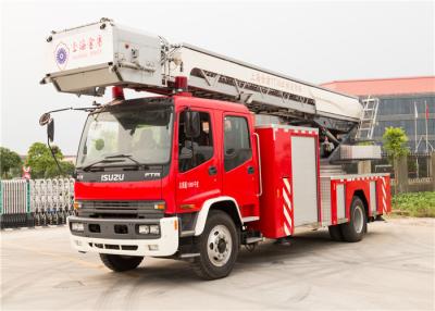 China 4x2 Drive Four Door Structure 30m Aerial Ladder Fire Truck For High Building for sale