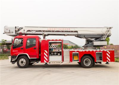 China 4x2 Drive 30 Meters Working Height Aerial Turn Table Ladder Fire & Rescue Truck for sale