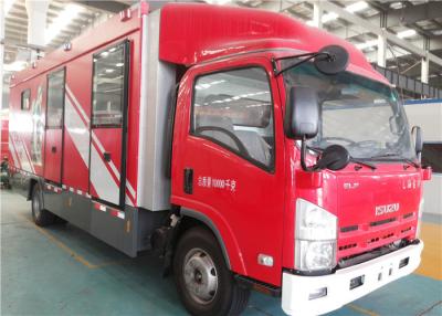 中国 最高速度のガス供給の普通消防車4x2ドライブは持ち上がる照明装置を輸入しました 販売のため