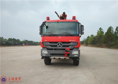 中国 輸入されたベンツのシャーシが付いている29トン6×6ドライブ空港消火活動車 販売のため