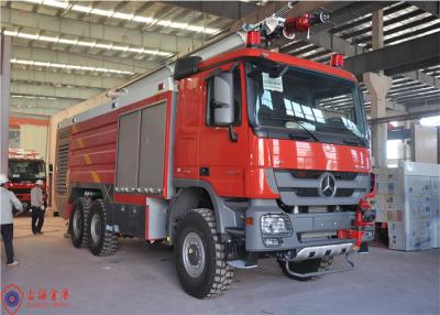 China 6X6 Drive 440kw Engine Airport Fire Truck for Rapidly Rescuing Aircraft Passengers for sale