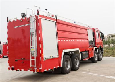 China Rear Mounted HALE Pump 6000L/min 6X6 Drive Airport Fire Truck with Imported Chassis for sale